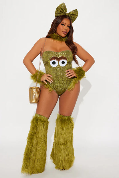 Cranky Creature 6 Piece Costume Set - Green