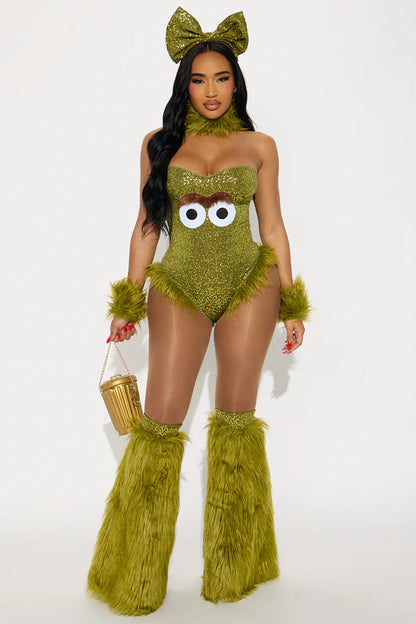 Cranky Creature 6 Piece Costume Set - Green