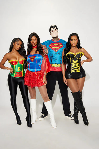 Sidekick Supreme Halloween Costume - Green/combo