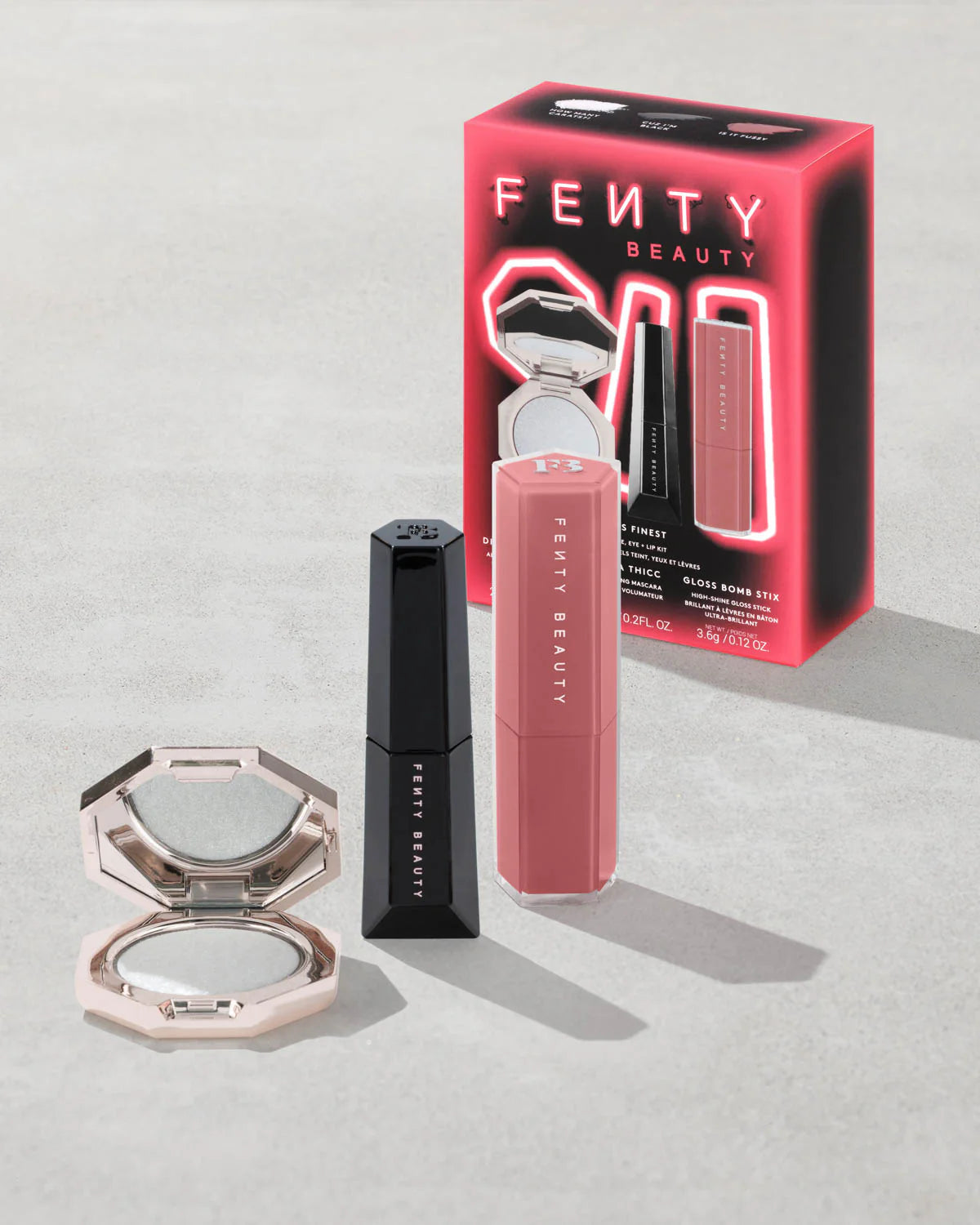 Fenty Beauty Kit visage, yeux et lèvres Fenty's Finest 3 pièces